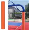 Generic Imbottitura per pali da basket all'aperto, copertura rotonda per pali da 5-25 cm, avvolgimento regolabile per pali di supporto