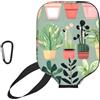 CNTDBU Custodia per pagaia in neoprene per bonsai, con tasca in rete, moschettone per borsa da palestra