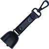 Generic Campanello a forma di orso in pelle, 3 x 3 x 14 cm, allarme magnetico con moschettone silenziatore, piccola campana di sicurezza per esterni, per escursionismo, campeggio, arrampicata, pesca, ciclismo
