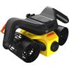 LEFEET Monopattino subacqueo C1: fino a 60 minuti di durata della batteria, scooter con supporto per action camera, IPX8 30 m, impermeabile, per sport acquatici, immersioni in piscina (arancione)