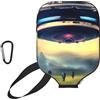 CNTDBU UFO Landing - Custodia per pagaia da pickleball, in neoprene, con tasca in rete, moschettone per borsa da palestra