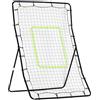 DecHome - Rete Elastica Rimbalzo da Calcio e Rugby Rimbalzatore Portatile 90x80x140 cm