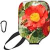 CNTDBU Custodia per pagaia in neoprene con tasca a rete, moschettone per borsa da palestra