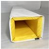 Generic Rivestimento autoadesivo in schiuma per pali da 2,1 m, per interni ed esterni, supporto per canestro da basket, 22,9 x 22,9 cm, quadrato