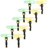 FUNOMOCYA 10 Set Giochi Volanti con Disco Tirante per Giocattolo Leggero e Durevole per Esterno Regalo Compleanno Ragazzo Ragazza Ragazza per Giardino e Divertimento in