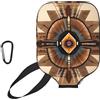CNTDBU Custodia per pagaia in neoprene con tasca a rete, moschettone per borsa da palestra