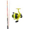 Kolpo combo per la pesca in mare con canna 200g 2.4m+ mulinello con filo precaricato