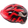 TEHAUX Casco Leggero Rosso Regolabile e Traspirante in Pvc per per Sport All'aperto su Strada