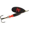 MEPPS AGLIA LONGCAST Nero Argento Oro Tigre Taglie 2 3 4 5 8 g Peso 12 g 17 g 24 g (Nero (Black), 3/12 g)