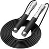 Culinavog Corda per Saltare, 1 Pezzi Regolabile Corda da Saltare con Manico Antiscivolo, Jumping Rope con Manico in Silicone per Fitness, Jump Rope Professionale per Donne, Uomini, Bambini (Argento)