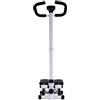 ATIVLB Fitness Stepper Esercizio Stepping Machine, con manubrio, tappetino, 2 fasce di resistenza, per perdita di peso, modellazione del corpo ed esercizi quotidiani, capacità di carico 150 kg