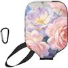 CNTDBU Custodia per pagaia in neoprene con tasca a rete, moschettone per borsa da palestra, colore pastello