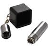 Generisch Porta gessetti per stecca da biliardo, in lega di alluminio e silicone, 5,2 cm, 2 in 1, accessorio antiscivolo per biliardo, sala giochi, club di esercizi, allenamento, torneo, tragba