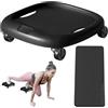 Générique Ab Roller - Strumento di fitness rotativo a 360 gradi da donna per allenatore di di vita per palestra a casa, esercizio di peso corporeo a , intaglio