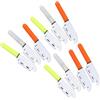 Joskeijky 10 Pezzi di Luce da Pesca Elettronico LED Bastone Bagliore Impermeabile Accessori per la Pesca