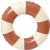 Générique Anello da nuoto gonfiabile per adulti, anello da nuoto boa di piscina, boa gonfiabile, retro a strisce, per vacanze in spiaggia e feste in piscina