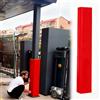 Generic Imbottitura quadrata per palo da basket, protezione per colonna, per portico, garage, cantina, copertura per pali in metallo per esterni, varie dimensioni
