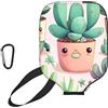 CNTDBU Custodia per pagaia in neoprene con tasca in rete, moschettone per borsa da palestra