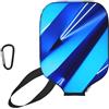 CNTDBU Custodia per pagaia da pickleball, in neoprene, con tasca in rete, moschettone per borsa da palestra