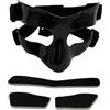 SheerFaring Maschera Protettiva per Il Naso, Maschera per Il Viso da Basket, Visiera Protettiva, Supporto Flessibile con Design Ergonomico per Adulti Che Giocano, 16x10 cm