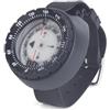 Beatanug Orologio da polso professionale per bussola, puntatore nord subacqueo con forte magnetismo, protezione della luce notturna contro l'ingresso dell'acqua, cinturino in nylon in acciaio per immersioni