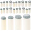LIGHTAOTAO 24 Pezzi Copertura Protettiva in Plastica Resistente Punta Stecca da Biliardo per Accessorio per Giochi da Tavolo e Sala Ricreativa