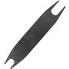Gettimore Tappetino antiscivolo in gomma per monopattino elettrico Ninebot ES1, accessorio di ricambio, nero, 75 x 15 x 0,2 cm