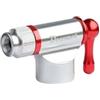 KLdcfhDR Pompa di gonfiaggio CO2 for Bicicletta 1 pz, Compatibile con cartucce 3/8-24 e cartucce 8/12/16/25/33G, Adatta for valvole(PMP023 Silver T1Z)