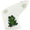 Buxuaaaa Frogs Skull PU Leather Golf Ferro Club Head Covers Zeppe Iron Club Copertura protettiva Putter Protector Golf Forniture Head Covers Protettivo Morbido Durevole Portatile