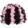 MERRYHAPY Cuffia da Nuoto a Forma di Petali di Fiori in Nylon Nero Riutilizzabile Antiscivolo per Piscina e Mare Donna Raffinata alla Moda
