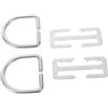 Toddmomy 2 Set Cintura Immersioni Resistente per Sport per e Acquatici Subacquee con Anello Fermo Pesi da Immersione