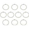 Buxuaaaa 10 corde elastiche per trampolino, corde elastiche in alluminio, fibbie in alluminio, per fitness, trampolino, tenda a baldacchino, facile da usare, fibbie in alluminio elasticizzate