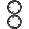 Buxuaaaa 2Pcs Bike Chain Guard Protector 5 fori Biciclette Pignone Coperture di protezione della ruota della catena della bici Coperture di protezione della ruota dentata resistente agli urti