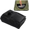 Siuwddee Doccia da Esterno | Vassoio da Bagno Pieghevole in PVC 104x104x13cm - Base Acqua per Box Doccia con Tubo di Scarico | per Uso Interno ed Esterno Bagno Camper Tenda Auto Camion rimorchio