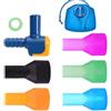 Générique Bite Valve Replacement - Bite Valve Bladder Spout Replacement for Backpack Water Reservoir | Silicone Reservoir Spout for Backpacking Camping Hunting Hiking Biking