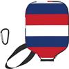 CNTDBU Custodia per pagaia con bandiera olandese, in neoprene, con tasca in rete, moschettone per borsa da palestra