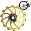 Genérico Puleggia di cambio per bicicletta, puleggia di cambio posteriore per bicicletta, ruota leggera, in ceramica, resistente all'usura, 14T/15T/16T per biciclette