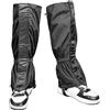 XIABYAYU 1 Paio Ghette Impermeabili Trekking, Ghette per Giardinaggio, Regolabili Ghetti Estive da Trekking, Leg Gaiters, Adatte per Fattorie, Giardini, Prati, Escursionismo, Alpinismo E Sci (Nero)