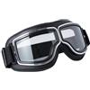 Generisch Occhiali da moto, 18 x 7,5 cm, occhiali UV 60 g, antipolvere, antivento, trasparenti, confortevoli, montatura imbottita, di protezione per gli occhi, per sport automobilistici
