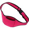 CLISPEED Cintura Porta Microfono Fitness Regolabile e Nylon Tasca per Trasmettitore, Borsa da Cintura per Istruttori di Yoga e Fitness