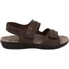 Mephisto SAGUN Scratch 3451 P5102859, Sandali Uomo, Marrone (Braun (Dark Brown Scratch 3451)), 43