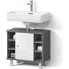 Livinity Mobile sottolavabo per bagno Fucino, Antracite, 60 x 54 cm