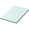 KTHLBRH Mensola sospesa in vetro trasparente, per camera da letto, soggiorno, bagno, cucina, ufficio, 20 x 12 cm