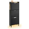 SoBuy Scarpiera con Luce LED Sensore 19 cm Ingresso