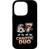 Funny Birthday Humor Lover Custodia per iPhone 14 Pro 67 Duo caotico divertente sessantasette compleanno