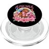 Funny Happy Capy Mom Gifts T Shirts & Ho Kids Mens Boys Kids Pink Alpha Male Meme Lover Capybara PopSockets PopGrip per MagSafe
