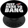 Novelty July 4th Tees Fuochi d'artificio qui per scopare PopSockets PopGrip Adesivo