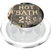 Manu Bay Surf Company Bagno caldo Vecchio West PopSockets PopGrip per MagSafe