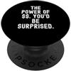 Mindset Empowering Perspective Positive il potere di sorprenderti | Motivational Mindful Mindful Men PopSockets PopGrip Adesivo
