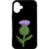 Sunburst Designs Custodia per iPhone 16 Plus Fiore di cardo scozzese